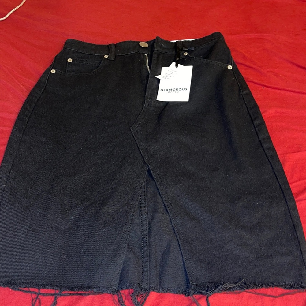Denim skirt